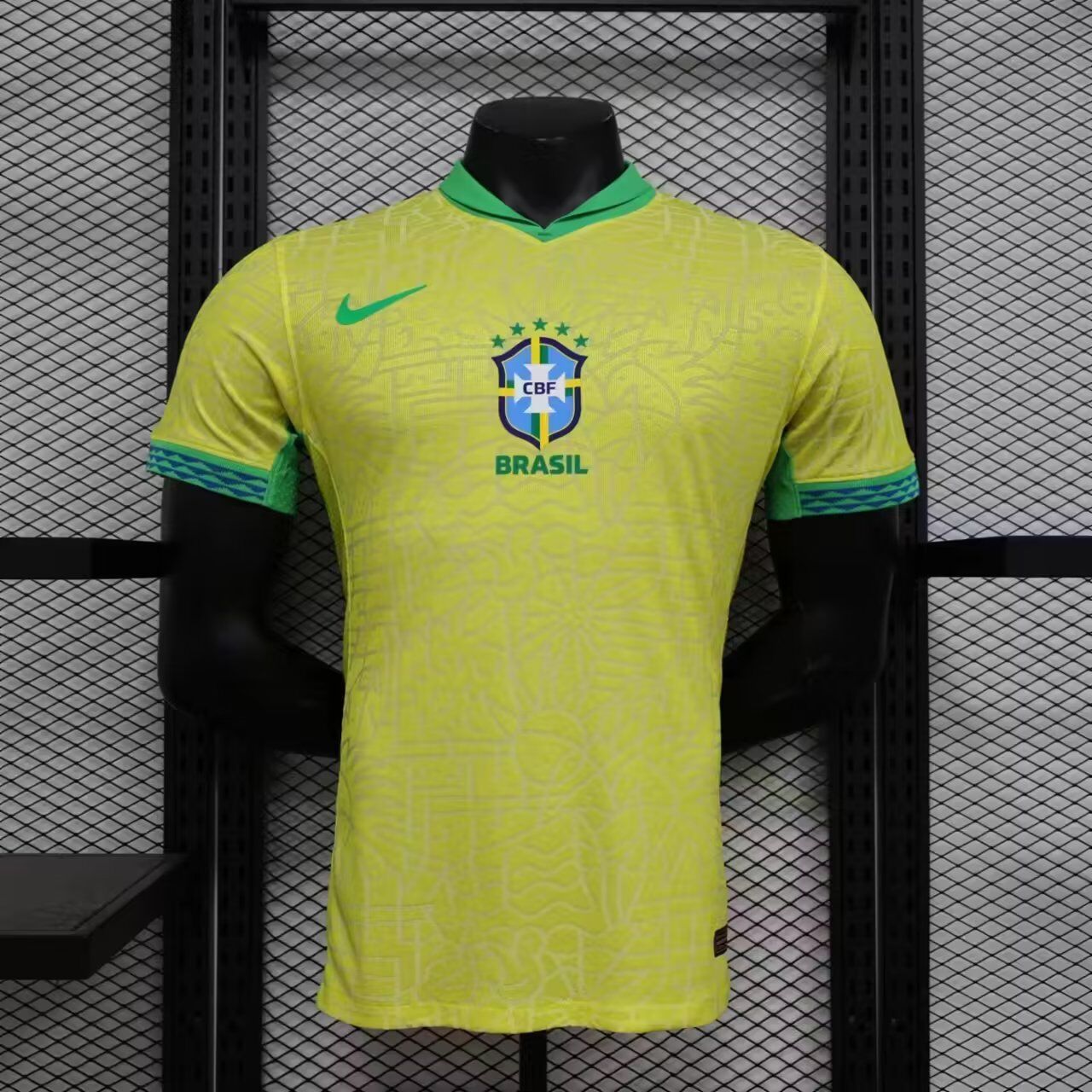 AAA Quality Brazil 2024 Home Soccer Jersey(Player)